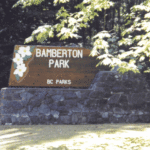 Bamberton Park sign